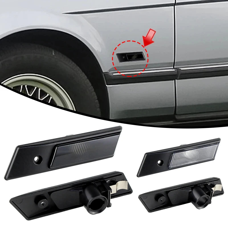 Dynamic LED Turn Signal Side Marker Lights for E36 Series