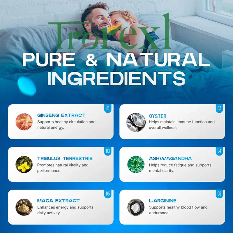 Advanced Male Performance Tablets | Enhance Stamina & Vitality