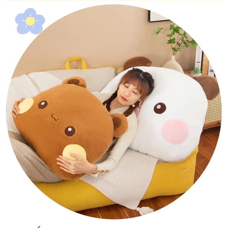 Kawaii Panda Plush Dolls | Cute Stuffed Animal Cushions for All Ages