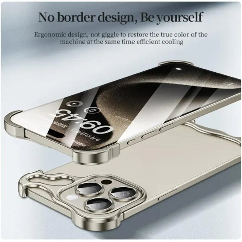 Luxury Titanium Alloy Bumper Phone Case | Premium Device Protection