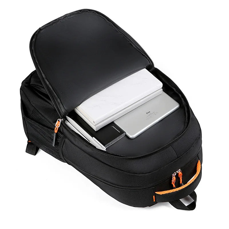 Men's Oxford Waterproof Backpack | Stylish School & Travel Bag