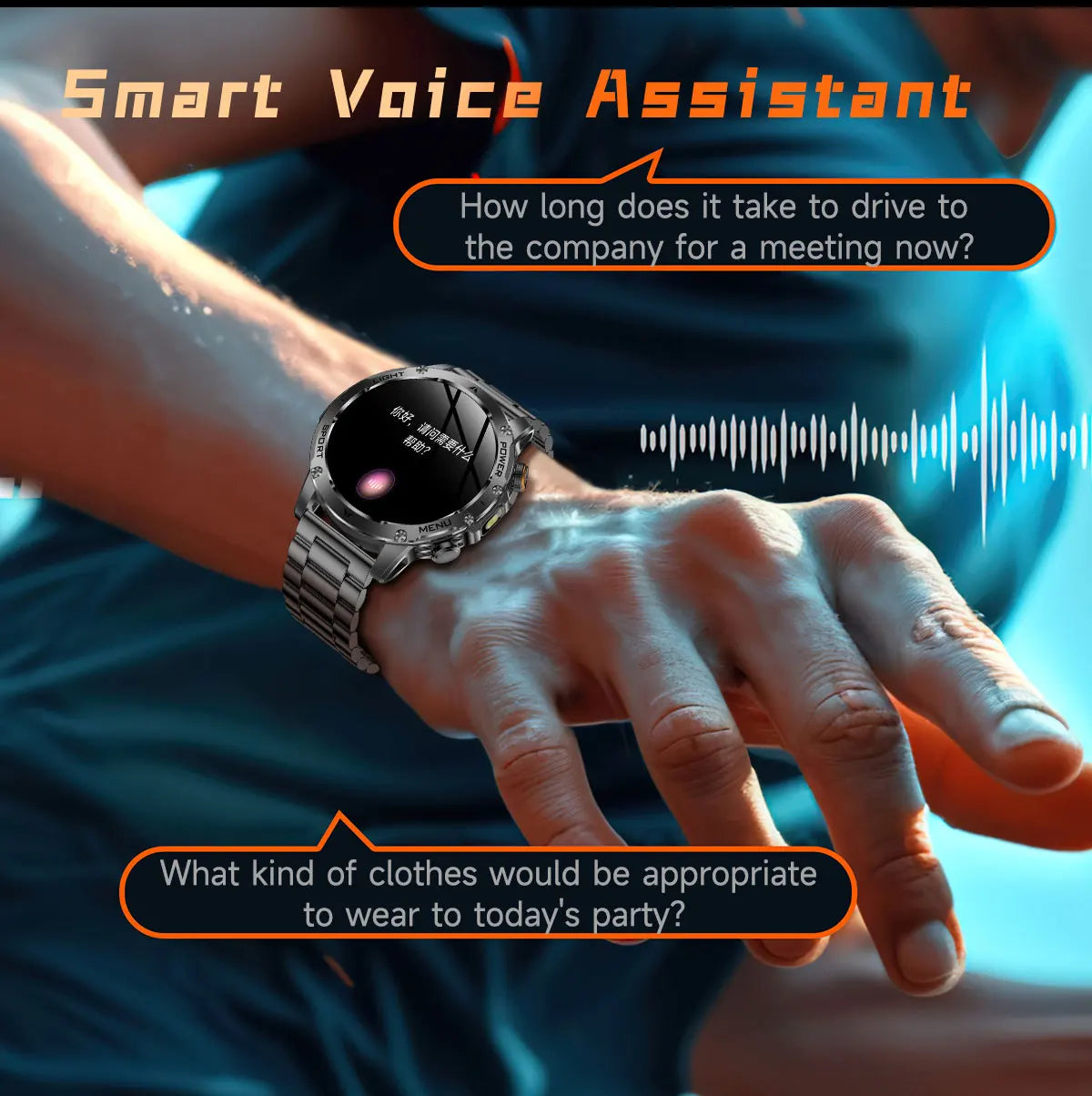 Rugged Military Smart Watch with GPS | Ultimate Fitness Tracker