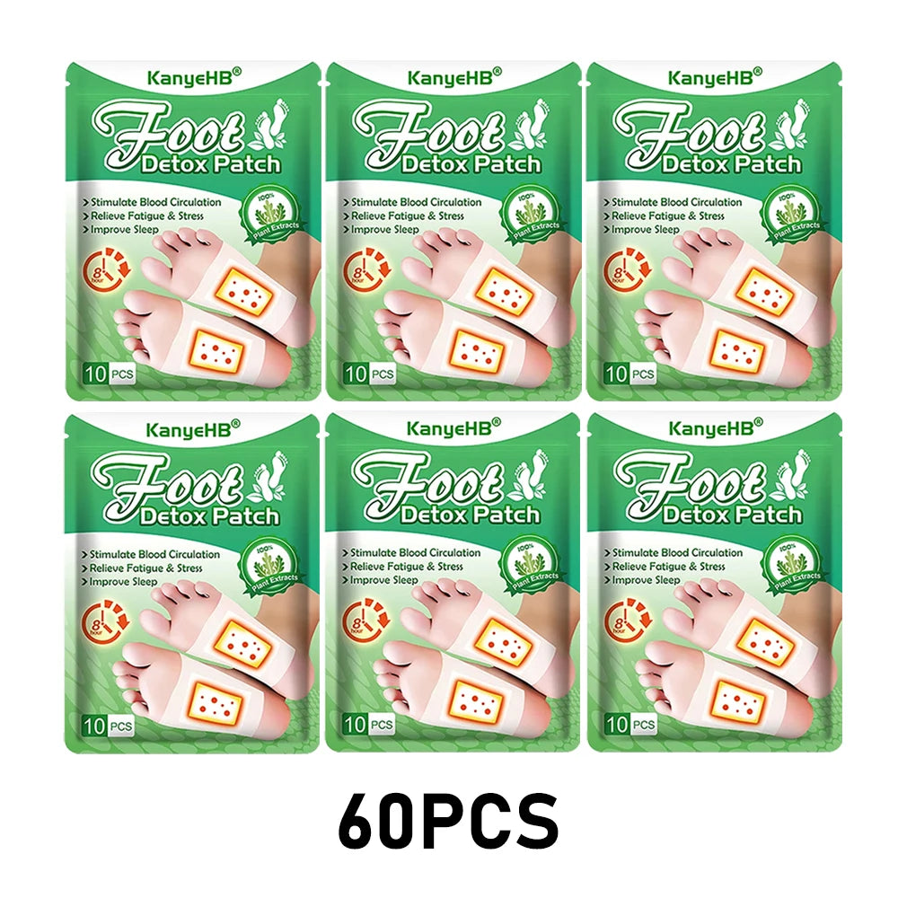 Detox Foot Patches | Natural Toxin Cleansing and Stress Relief