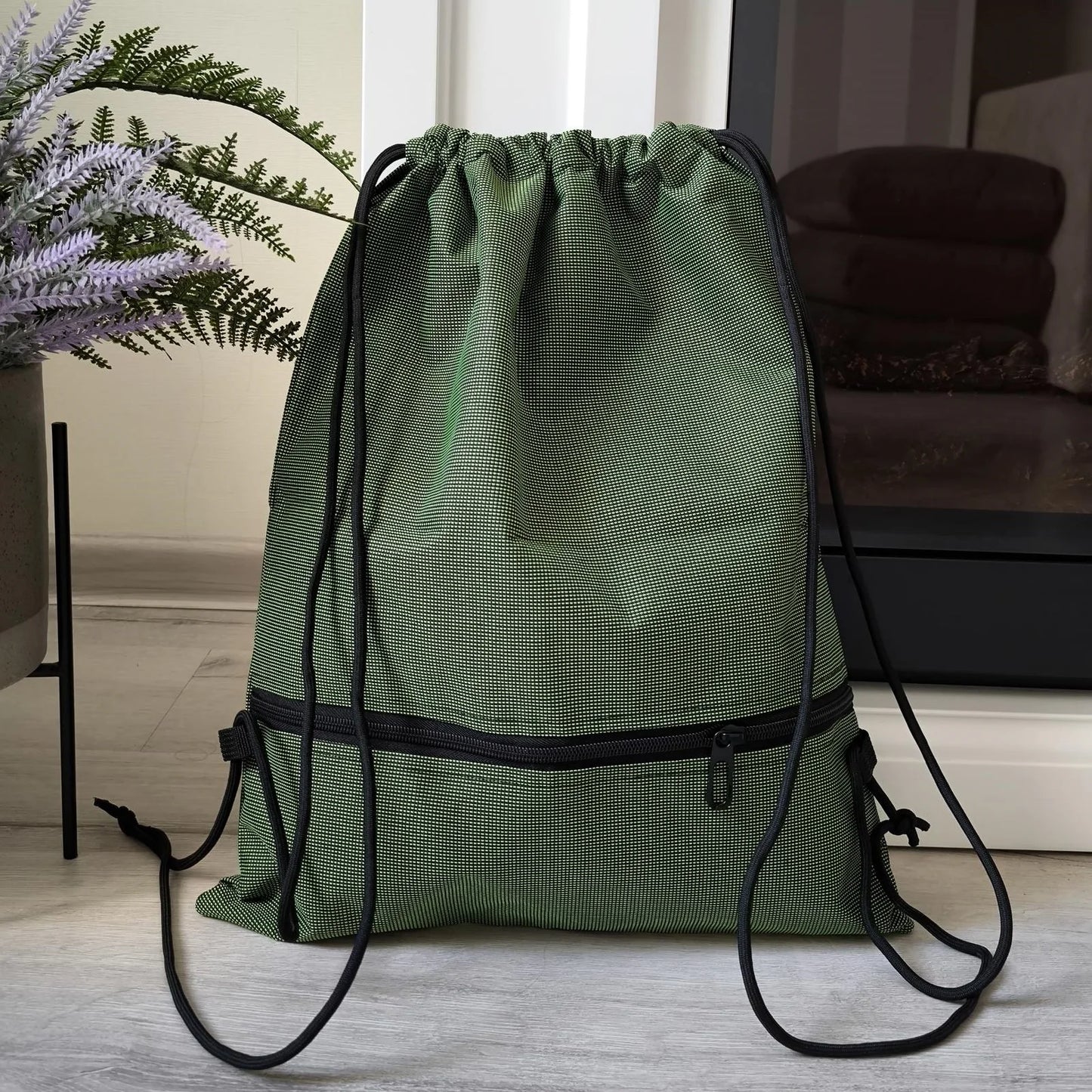 Foldable Drawstring Backpack | Lightweight and Stylish Sports Bag