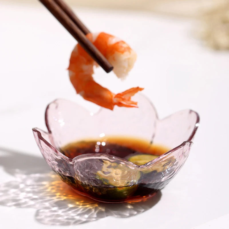 Charming Cherry Blossom Sauce Dishes | Eco-Friendly Bowls