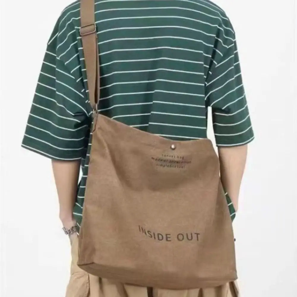 Large Canvas Shoulder Tote Bag | Stylish & Functional Handbag