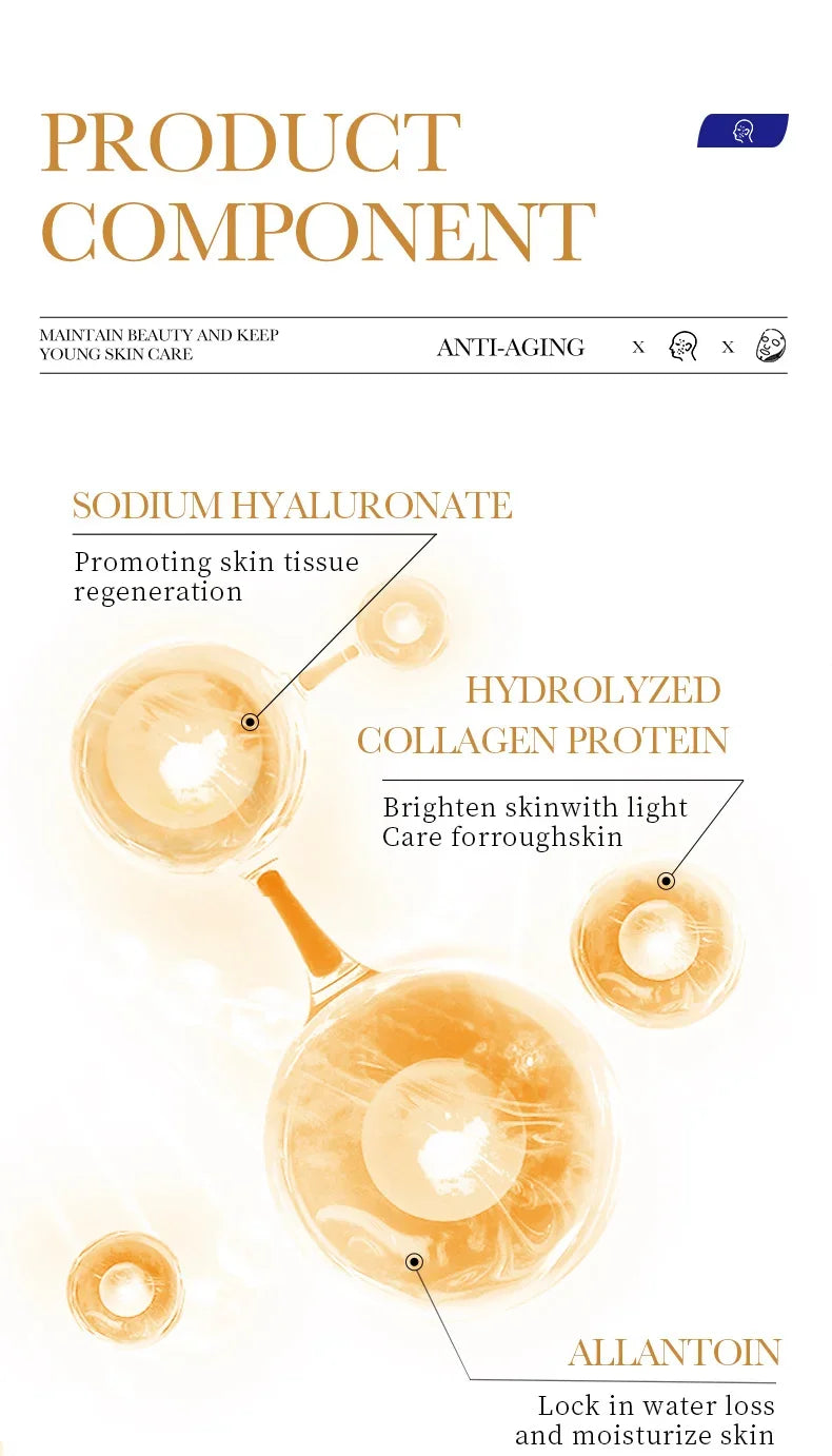 Anti-Aging Collagen Facial Mask | Fade Fine Lines & Firm Skin