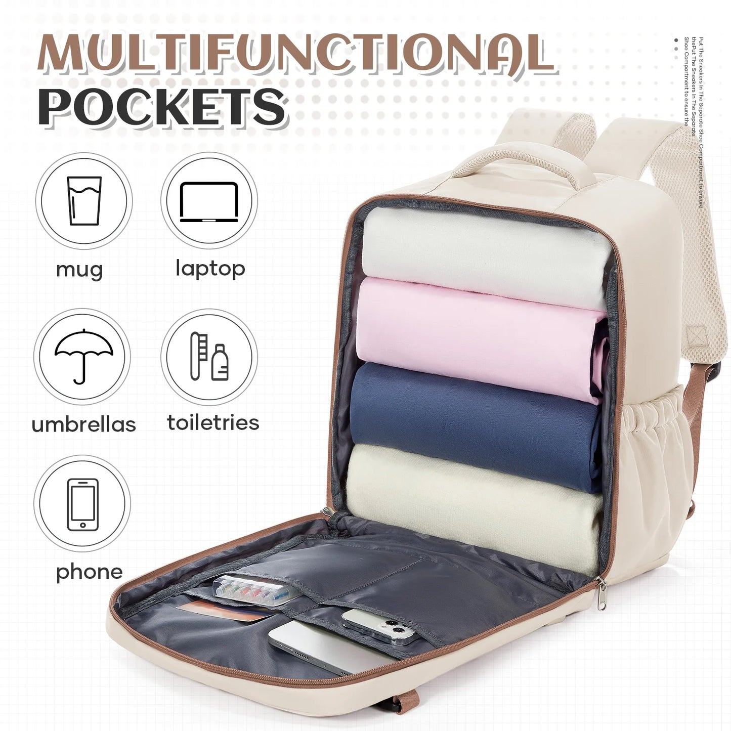 Convenient Under Seat Travel Backpack | Ideal for Adventures
