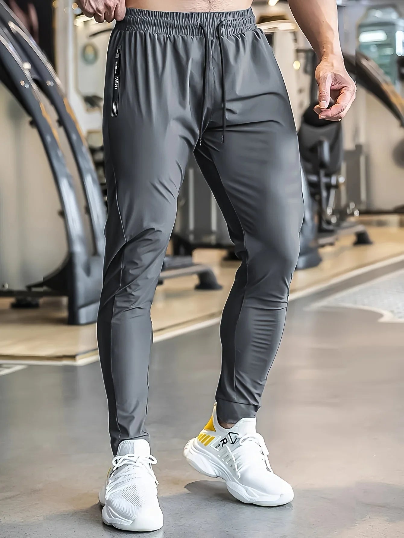 Men's Lightweight Summer Jogging Pants | Breathable Fast-Drying Fitness Wear