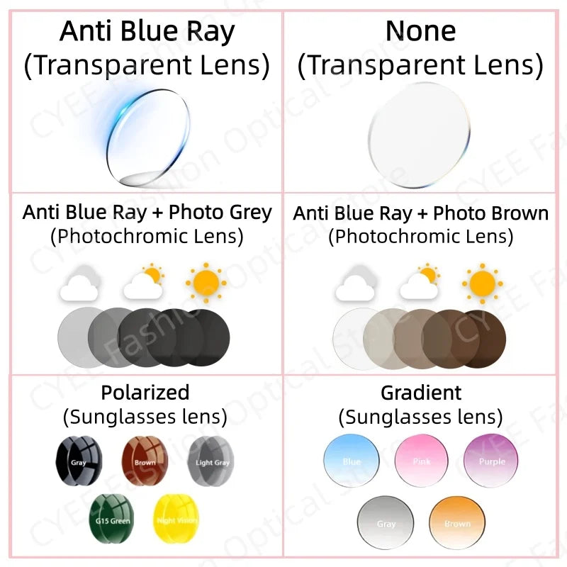 Stylish Women's Cat Eye Anti Blue Light Glasses | Prescription Ready