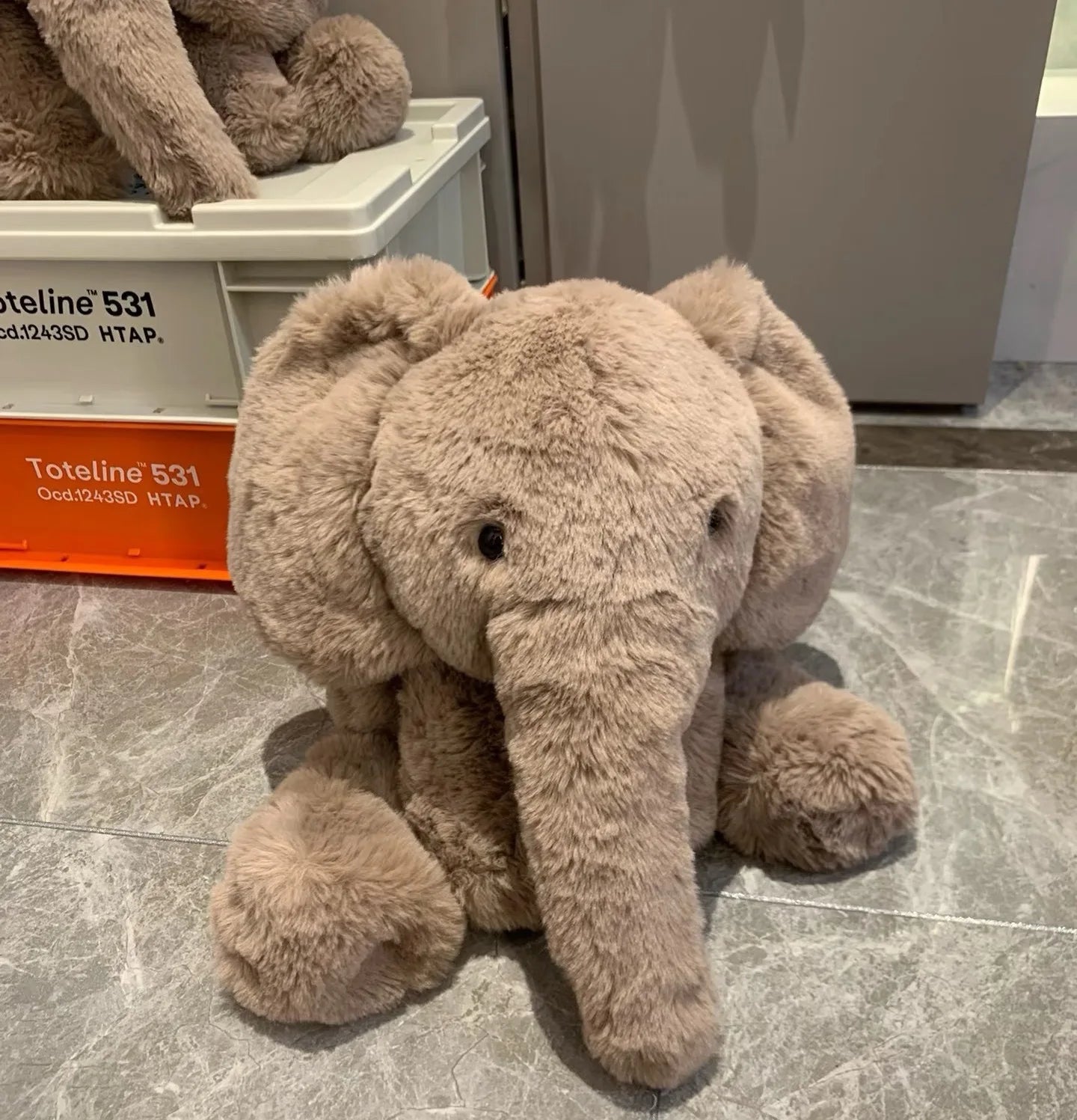 Cute Smudge Elephant Plush Toy | Soft Sleep Companion Doll