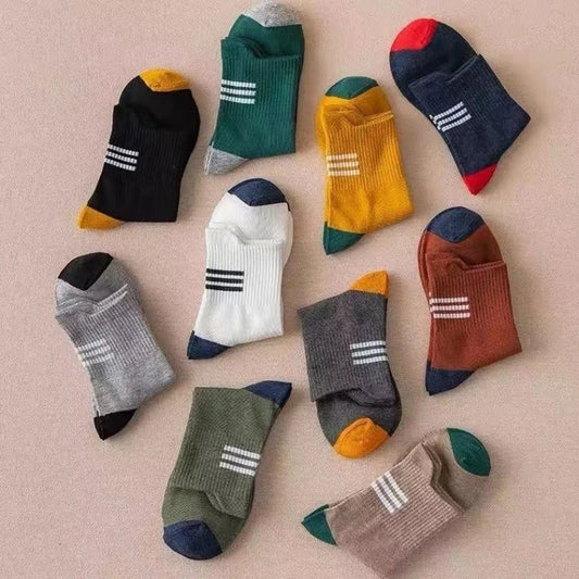 Calcetines deportivos cómodos de media caña para hombre | Pack cálido y acogedor