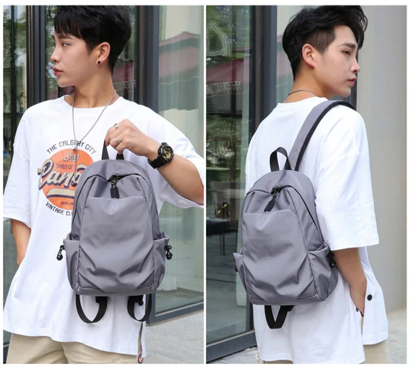 Stylish Mini Men's Backpack | Lightweight Rucksack for Travel & School
