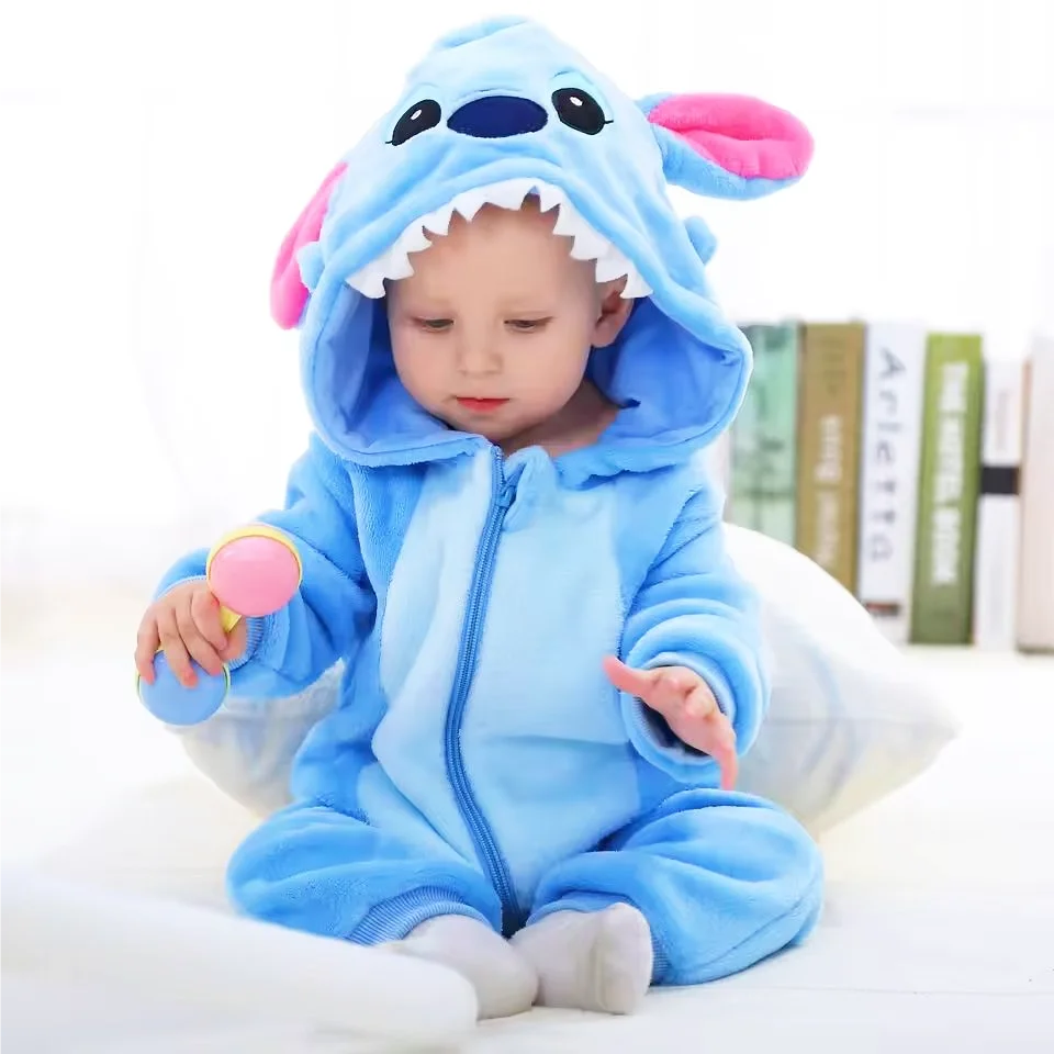 Cozy Baby Rompers | Adorable Winter Hooded Jumpsuits for Kids