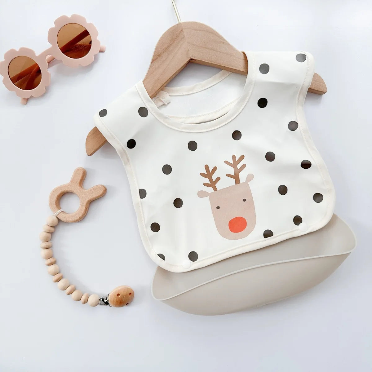 Children's Silicone Feeding Bib | Waterproof & Easy Clean Bibs