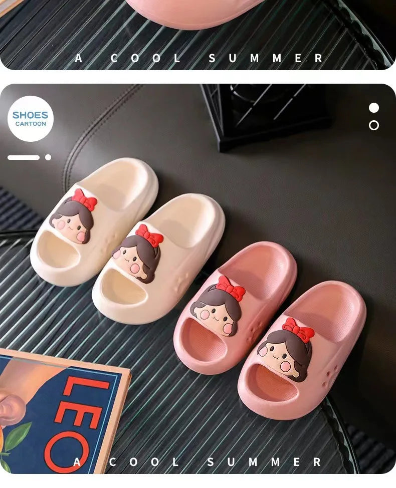 Kids Cute Cartoon EVA Slippers | Fun Summer Toddler Sandals