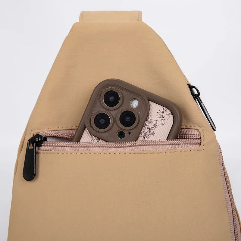 Cartoon Chest Sling Bag for Women | Versatile Crossbody Daypack