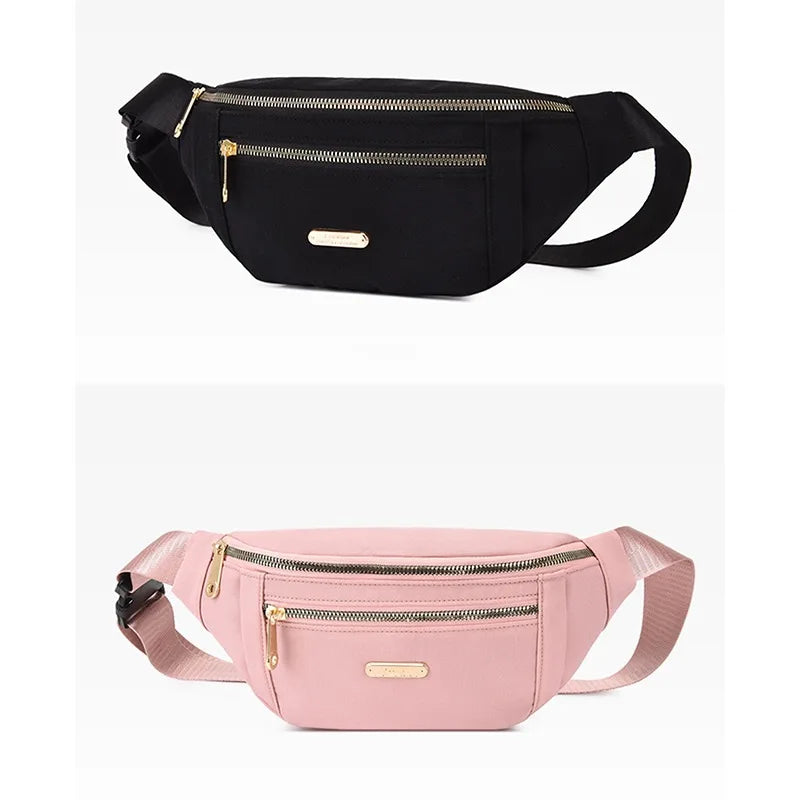 Casual Waist Bag for Men & Women | Large Phone Belt Pouch