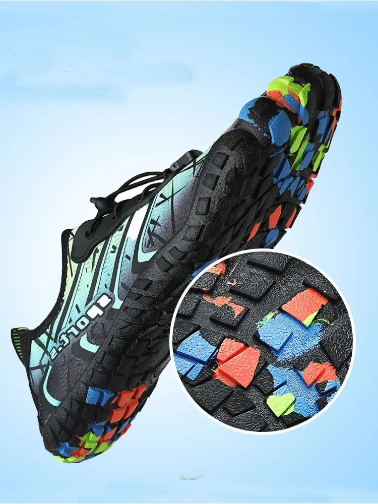 Unisex Quick-Drying Aqua Water Shoes | Breathable Beach Footwear
