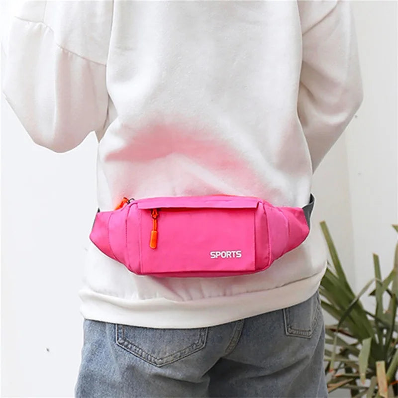 Casual Waist Bag for Men & Women | Large Phone Belt Pouch