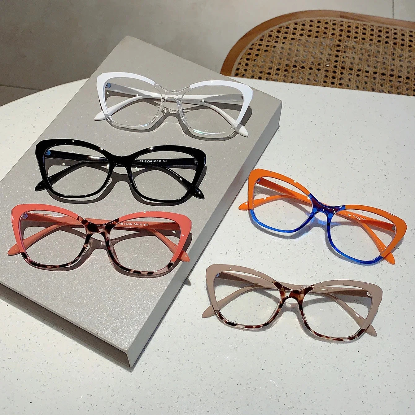Trendy Cat Eye Blue Light Blocking Eyeglasses for Women