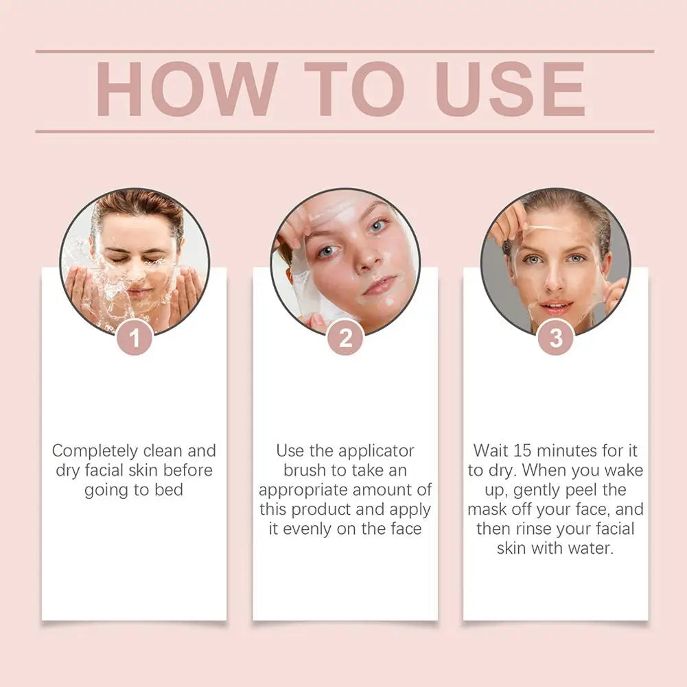 Hydrating Collagen Tear-Off Mask | Anti-Wrinkle Skin Care