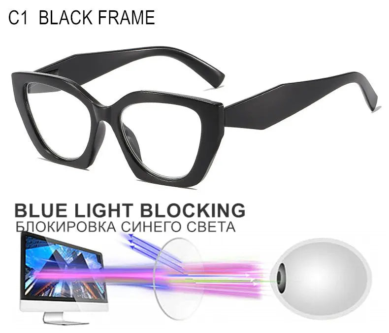 Custom Prescription Glasses for Myopia | Stylish Blue Light Protection