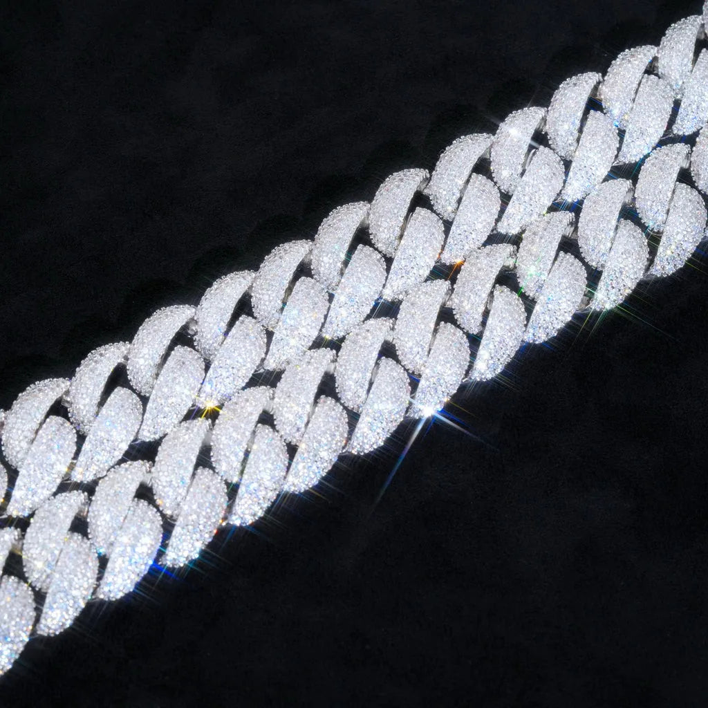 Luxury 24mm Diamond Chain Necklace | Iced Out Hip Hop Style