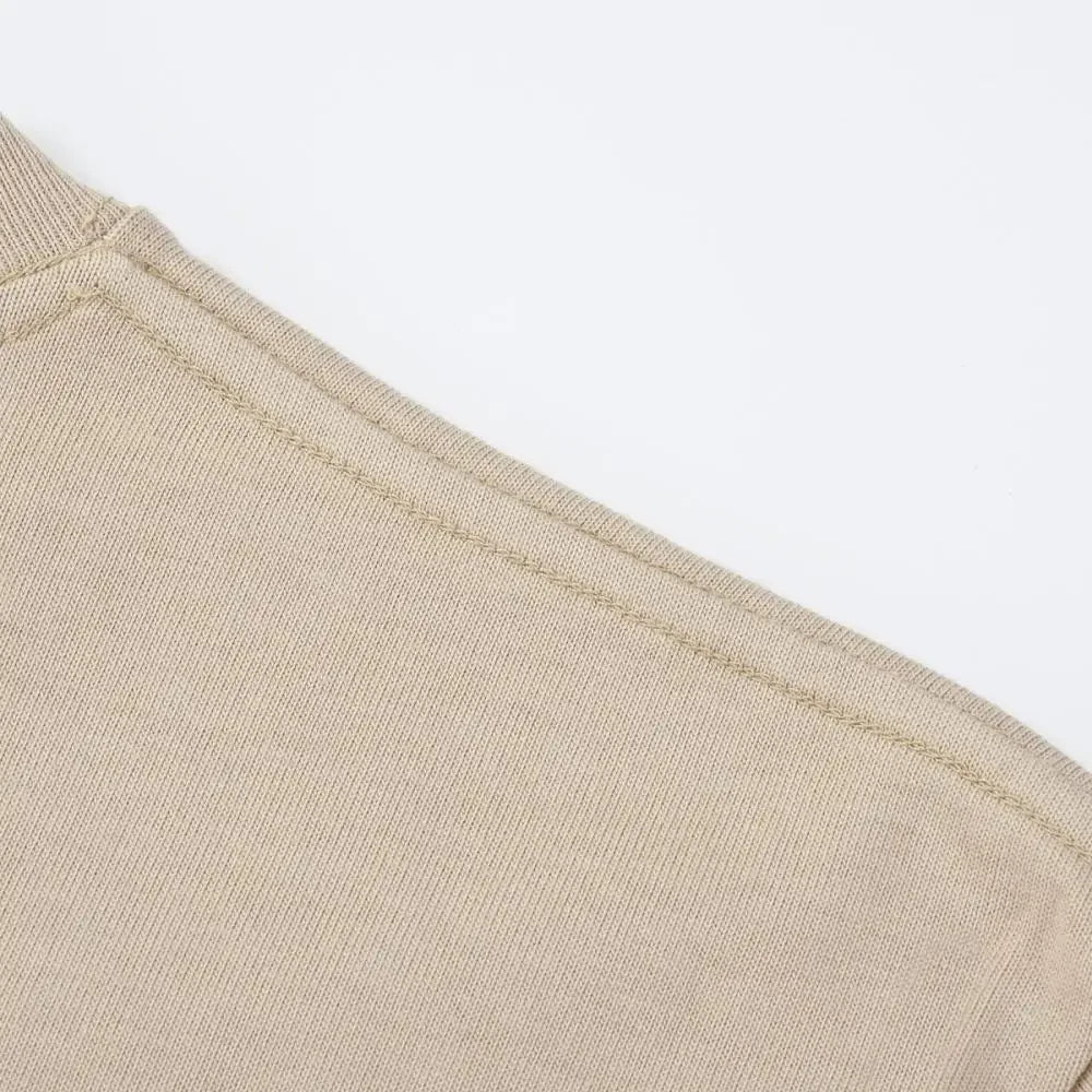 Men's Oversized Heavyweight T-Shirt | Casual Solid Color Tee