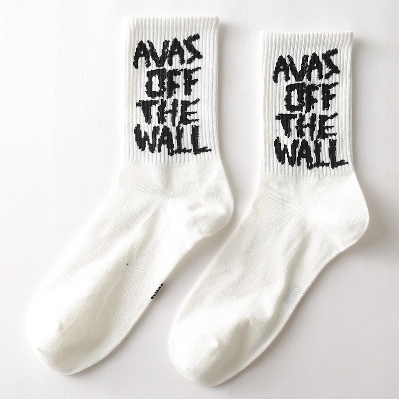 Trendy Unisex Cartoon Cotton Crew Socks | Comfort Meets Style