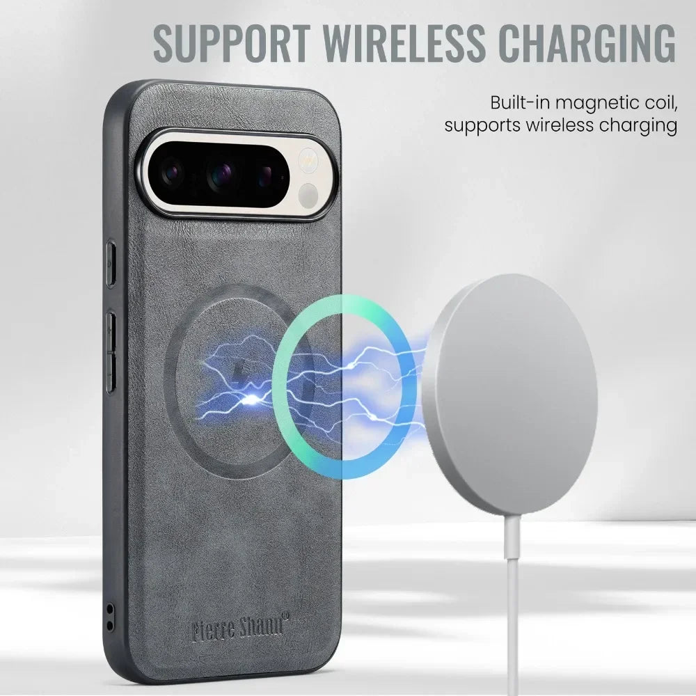 Detachable 2 in 1 Leather Wallet Case for Google Pixel | Card Holder