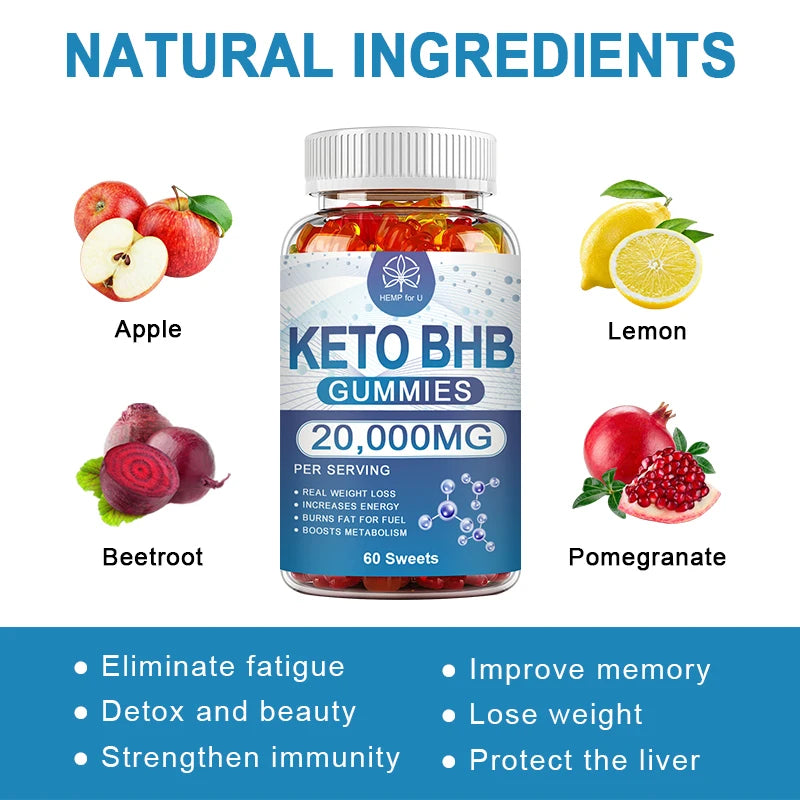 Keto Gummies for Weight Loss | Support Body Shape Management