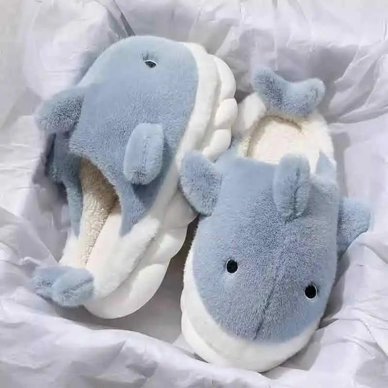 Winter Waterproof Corduroy Cotton Slippers | Cozy Indoor Footwear