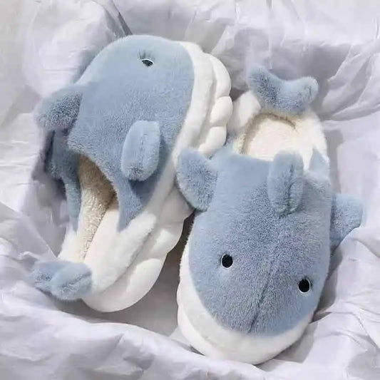 Zapatillas de algodón de pana impermeables de invierno | Calzado cómodo para interiores