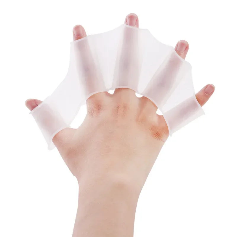 Summer Silicone Swimming Hand Fins | Enhance Your Swim Performance