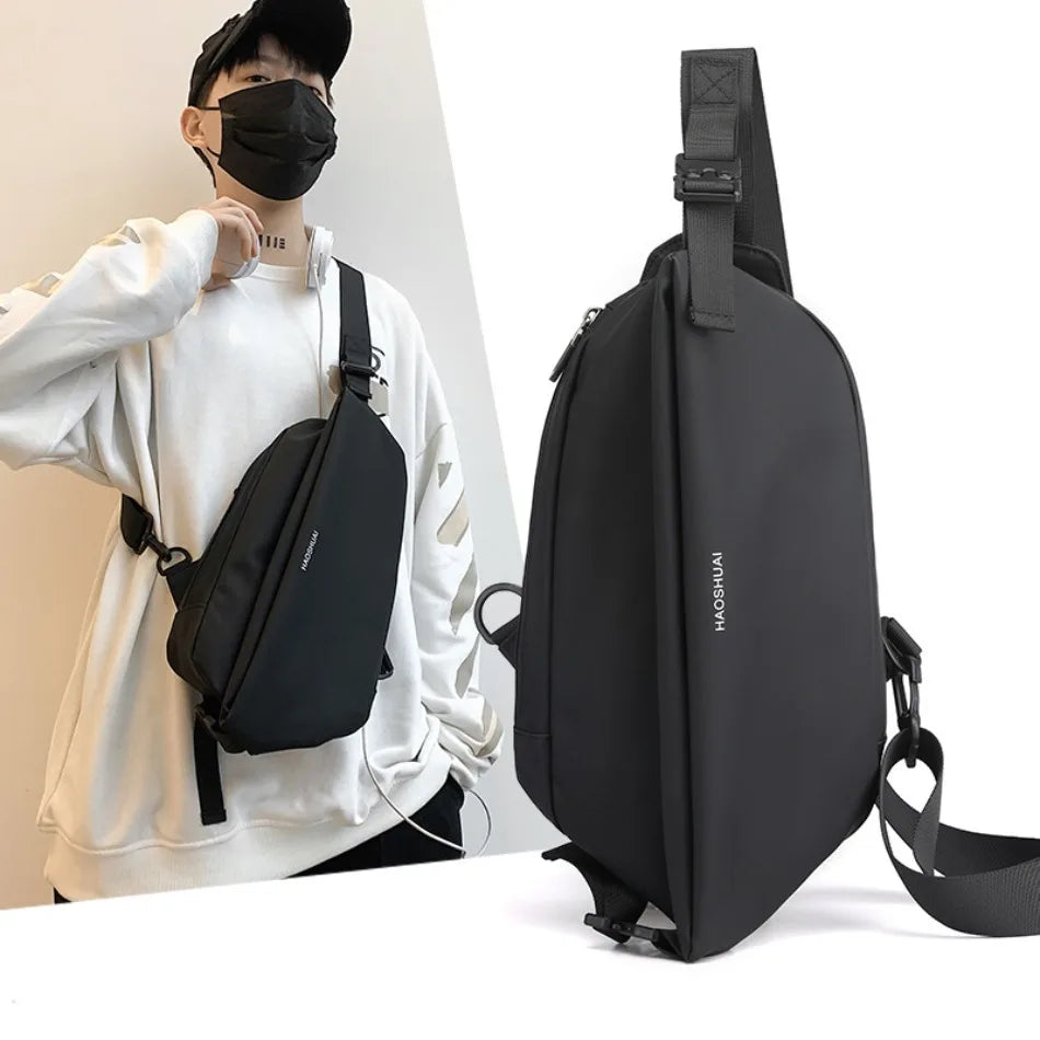 Men's Waterproof Crossbody Bag | Stylish Casual Shoulder Bag