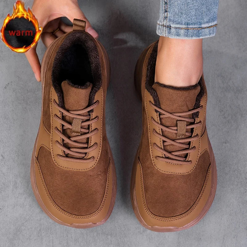 Winter Barefoot Men's Sneakers | Comfortable Non-Slip Casual Shoes