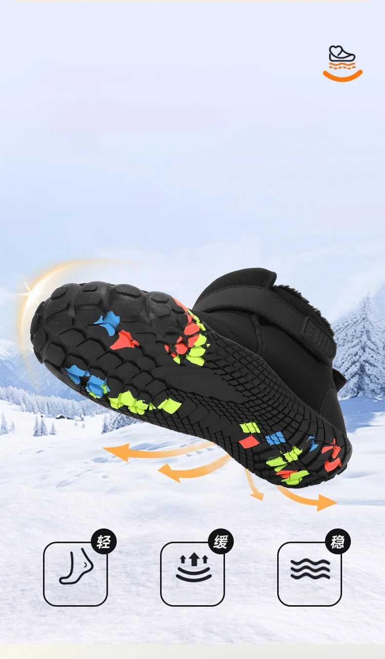 Kids Waterproof Snow Boots | Comfortable & Warm Fur Lined Boots