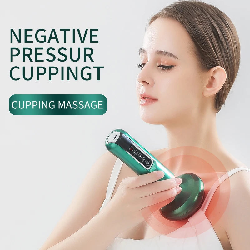 Tricolor Electric Gua Sha Massager | Slimming Infrared Therapy
