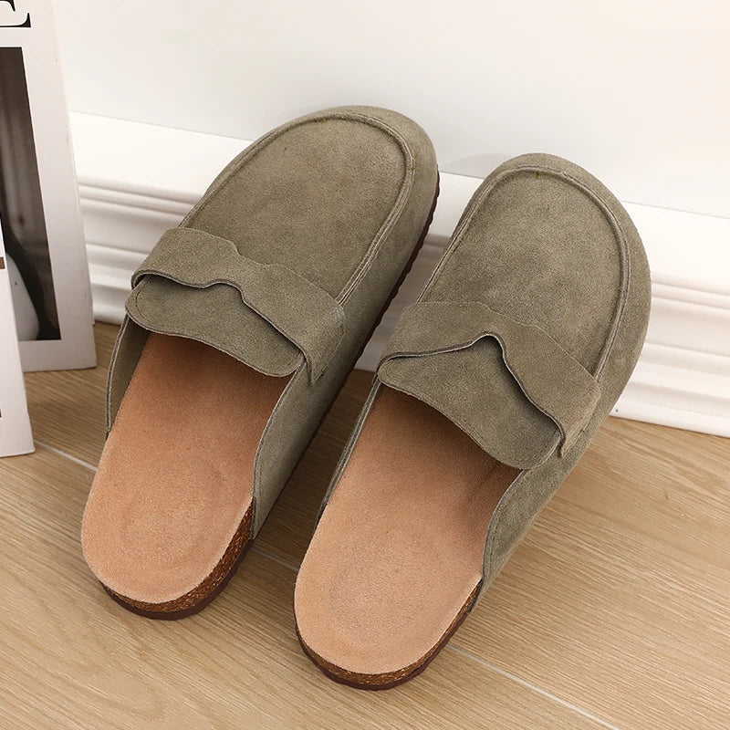 Comfortable Suede Clogs & Slippers for Men and Women | Stylish & Slip-Resistant