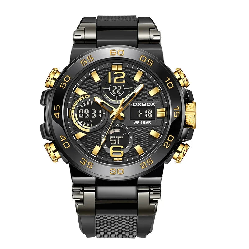 Men's Waterproof LED Sports Watch | Stylish & Multi-Functional