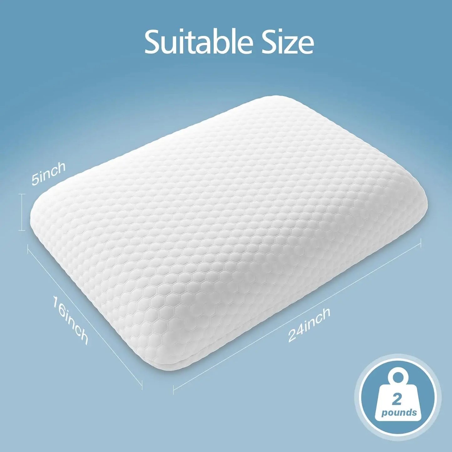 Memory Foam Pillows for Ultimate Comfort | Sleep Better Tonight