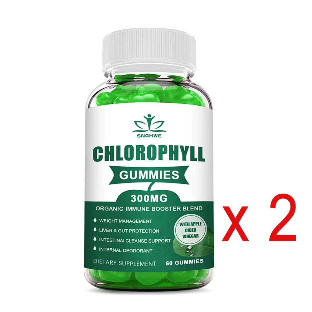 Chlorophyll Gummies with Vitamins | Energy & Immune Support