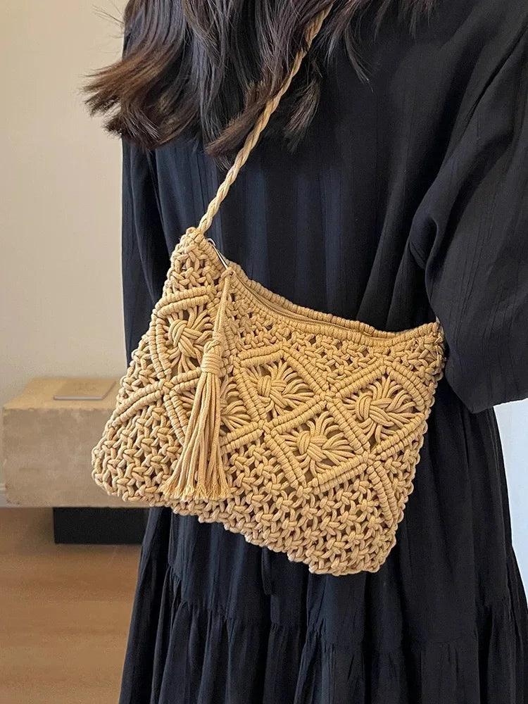 Eco-Friendly Bohemian Beach Backpack | Versatile Travel Bag