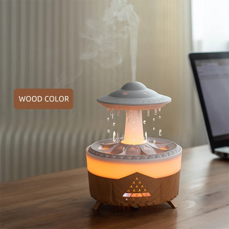 LED Aroma Diffuser with Remote | 7-Color Humidifier for Home