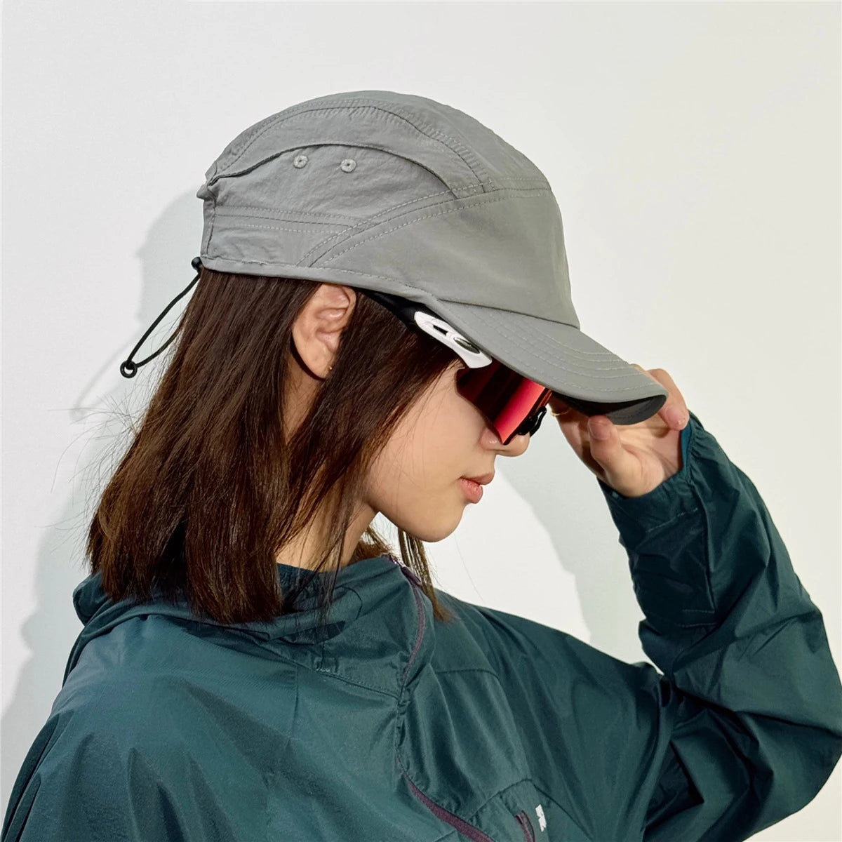Breathable Waterproof 5 Panel Cap | Quick Dry Adjustable Sun Hat