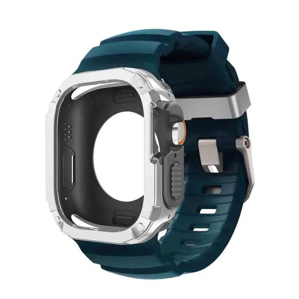 Waterproof Silicone Strap and Case for Smartwatches | Durable & Stylish