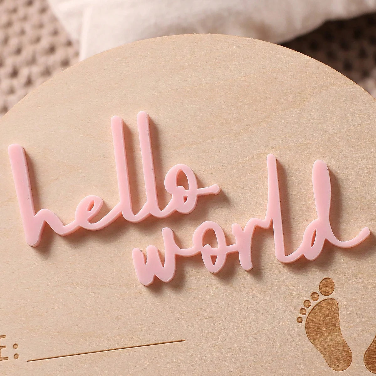 Newborn Baby Photo Props | Cute Wooden Photography Ideas