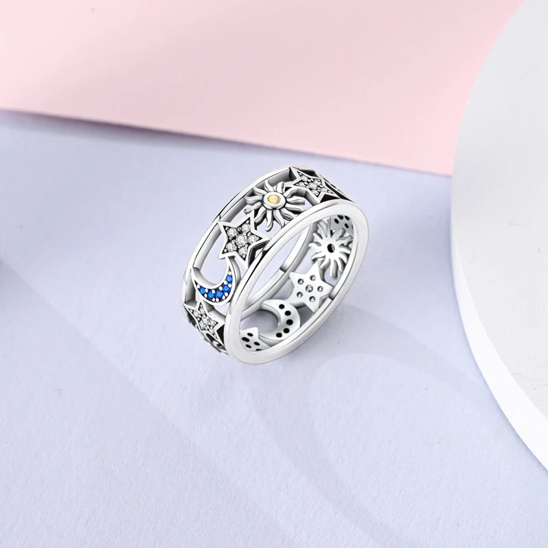 High-Quality 925 Sterling Silver Infinite Love Ring for Women
