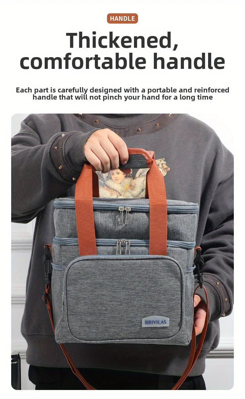 Bolsa Térmica Porta Alimentos Duradera | Versátil y Elegante